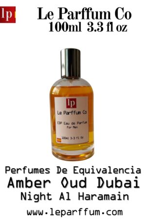 Línea Le Parffum Amber Oud Dubái 100ml 3.4O