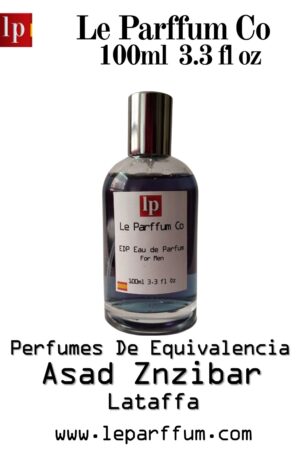 Línea Le Parffum Asad Zanzíbar 100ml 3.4Oz