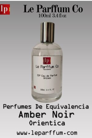 Línea Le Parffum Amber Noir 100ml 3.4oZ