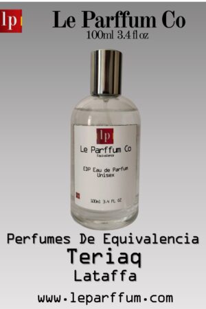 Línea Le Parffum Teriaq Lataffa 100ml 3.4oZ