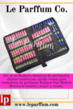 Set de Muestras Perfumeria Tendencias Maletín x 96