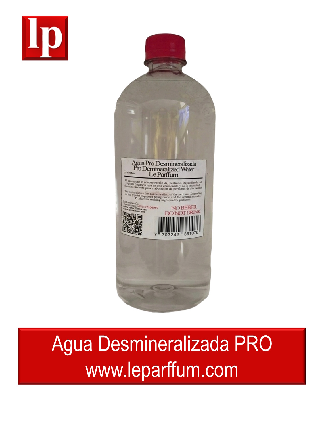 Agua desmineralizada Le Parffum Galón
