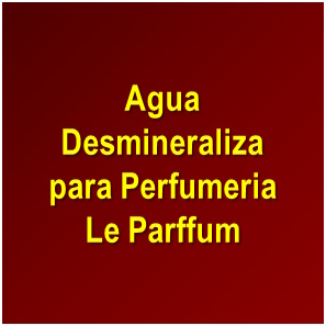 AGUA DESMINERALIZADA