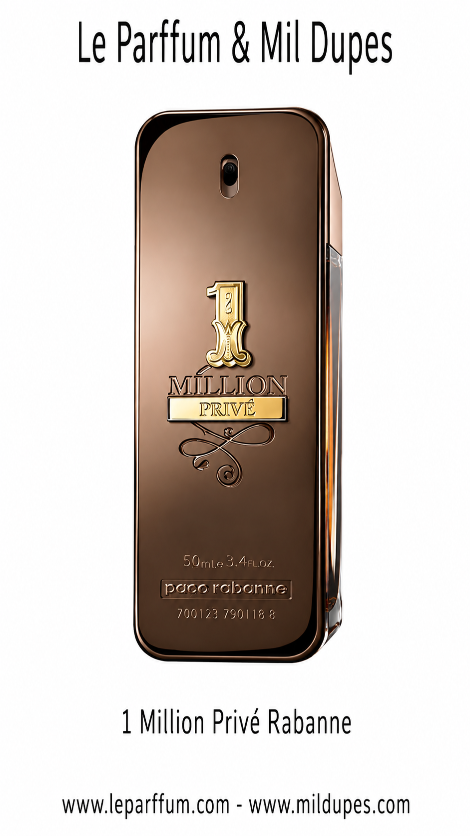 1 Million Privé Rabanne Plus Le Parffum & Mil Dupes
