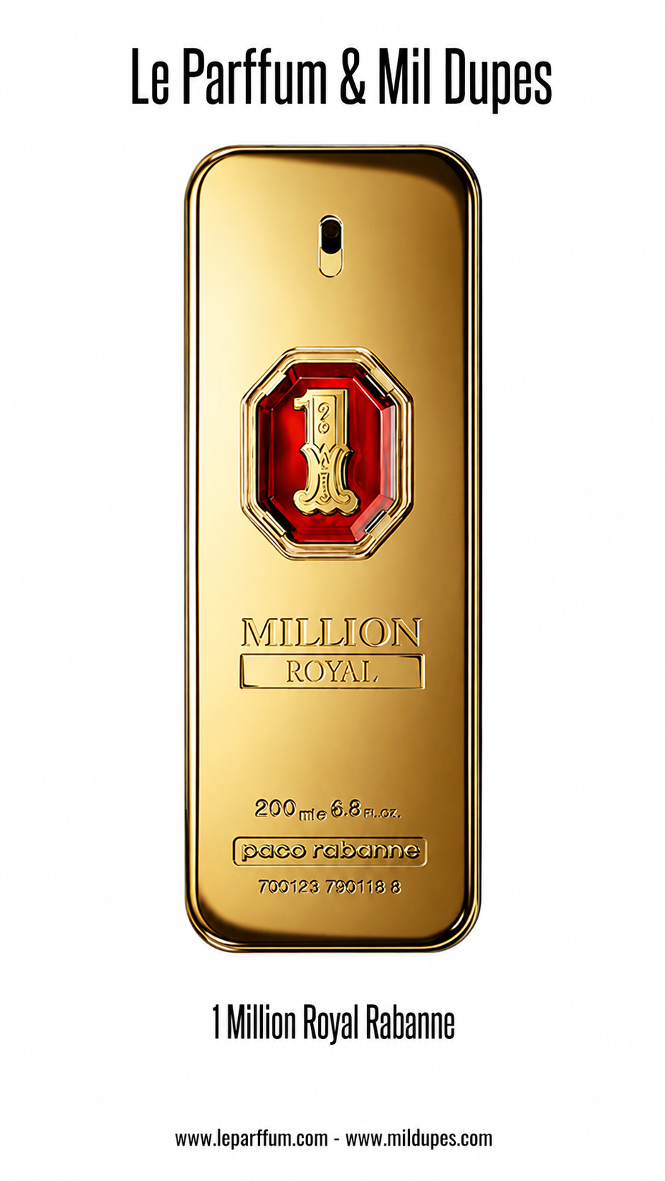 1 Million Royal Rabanne Plus Le Parffum & Mil Dupes