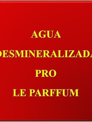 AGUA DESMINERALIZADA