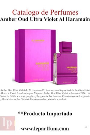 Amber Oud Ultra Violet Al Haramain Lp