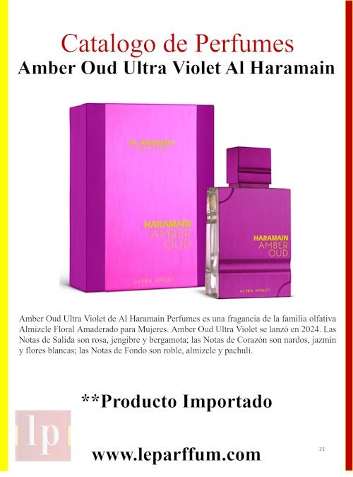 Amber Oud Ultra Violet Al Haramain Lp