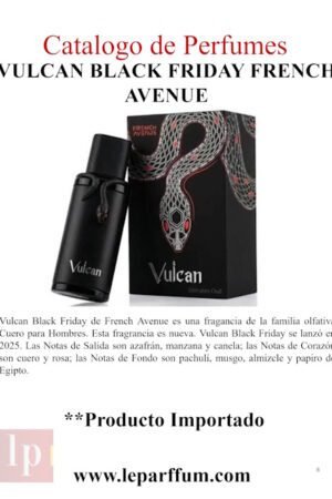 Vulcan Black Friday French Avenue Le Parffum