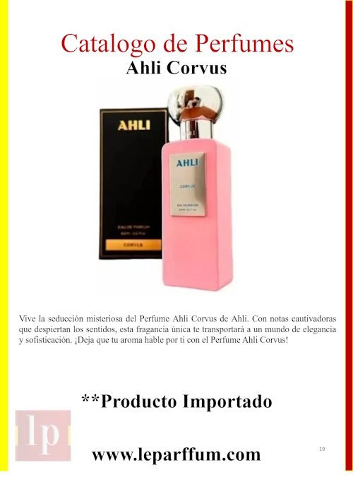 Ahli Corvus Le Parffum