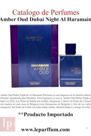 Amber Oud Dubai Night Al Haramain LP
