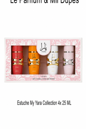 Yara Estuche Collection x 4 25ml Plus Le Parffum & Mil Dupes