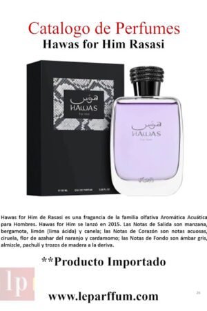 Hawas for Him Rasasi Le Parffum