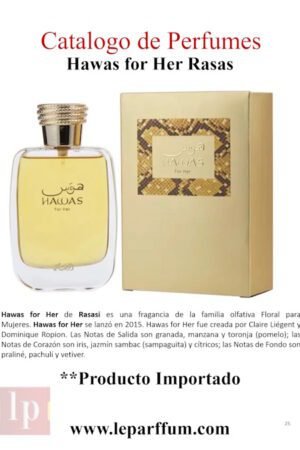 Hawas for Her Rasasi Le Parffum