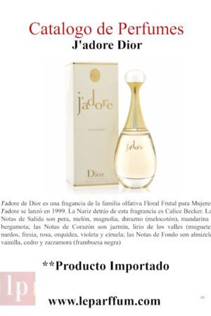 Jadore Dior Le Parffum
