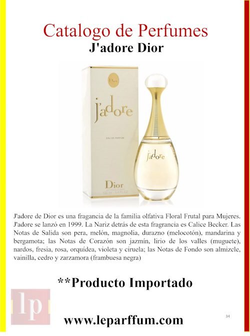 Jadore Dior Le Parffum