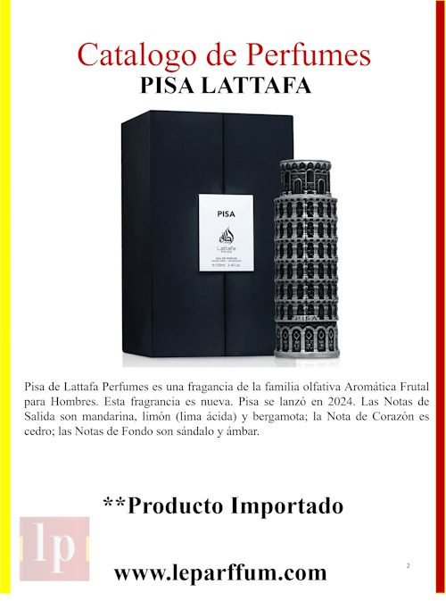 Pisa Lattafa Le Parffum
