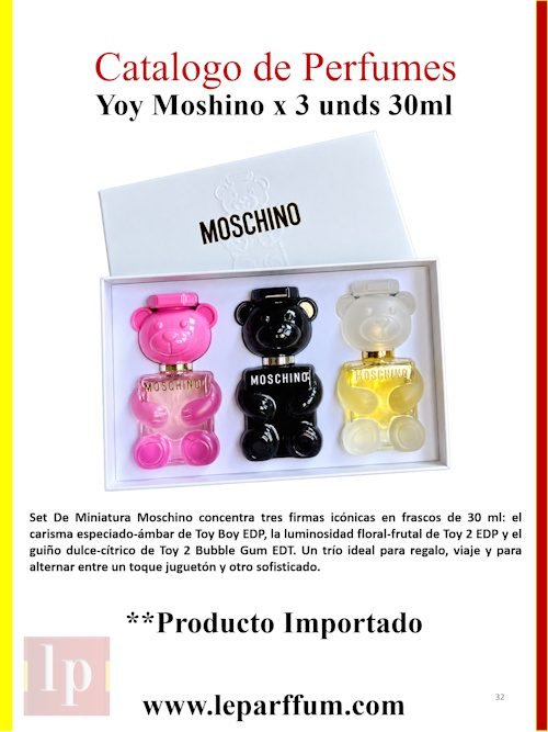 Toy Moshino Estuche Edición Especial Le Parffum