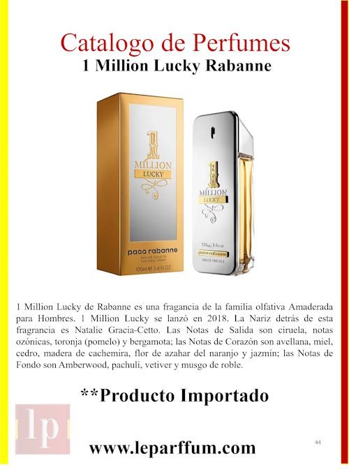1 Million Lucky Rabanne Le Parffum