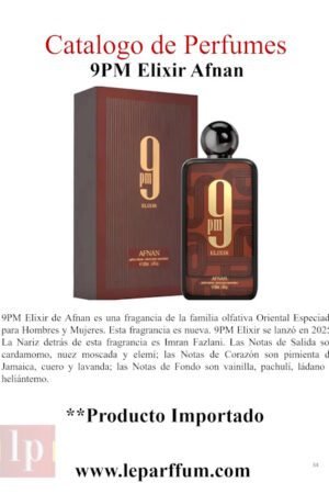 9PM Elixir Afnan Le Parffum