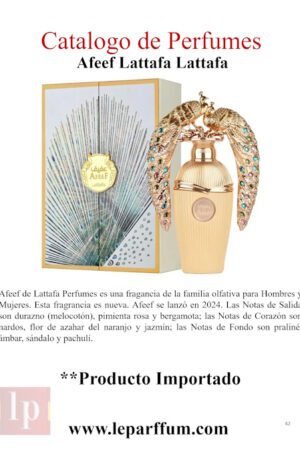 Afeef Lattafa Perfumes Le Parffum