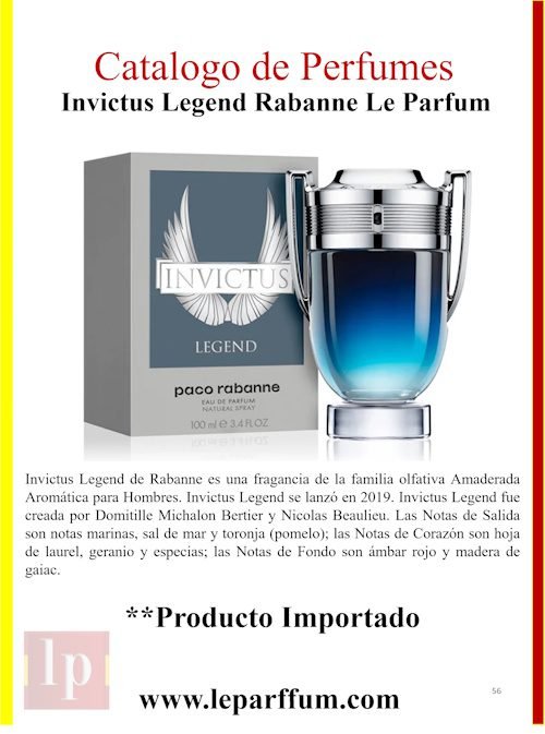 Invictus Legend Rabanne Le Parffum
