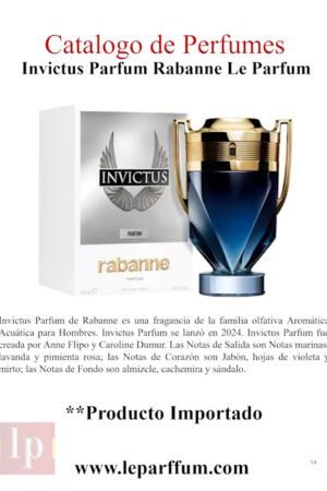 Invictus Parfum Rabanne Le Parffum