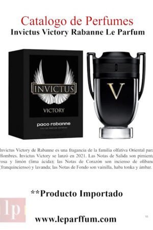 Invictus Victory Rabanne Le Parffum