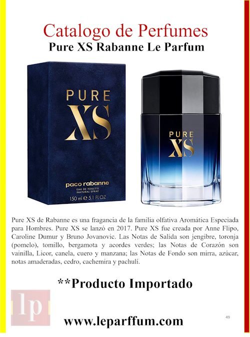 Pure XS Rabanne Le Parffum